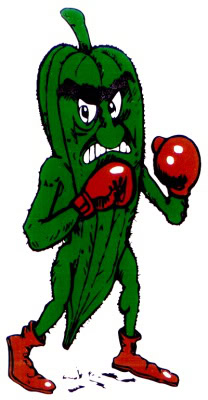 The Fightin' Okra--I kid you not
