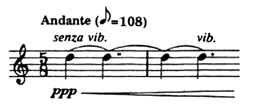Excerpt from Fisher Tull, <i>Sarabande and Gigue</i>