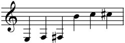 fingerings using either pinky