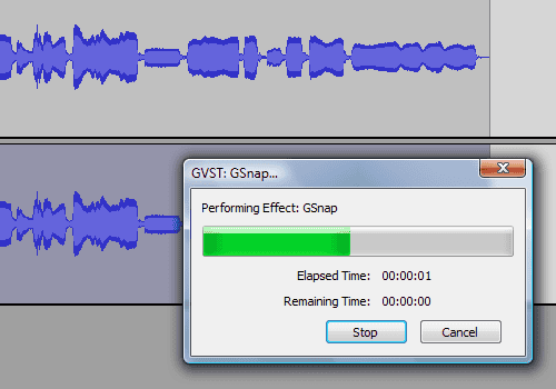 Autotune one track